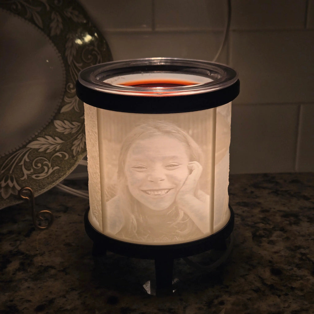 Wax Warmer - Custom Lithophane Lamp Burchfield Lamp Co.