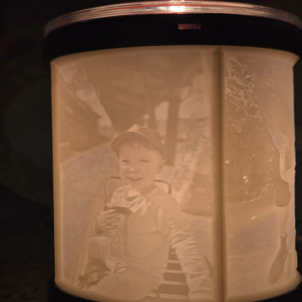Wax Warmer - Custom Lithophane Lamp Burchfield Lamp Co.