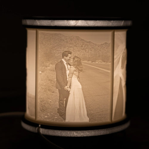 Multi-Color Lithophane Lamp – Cylindrical Design My Store