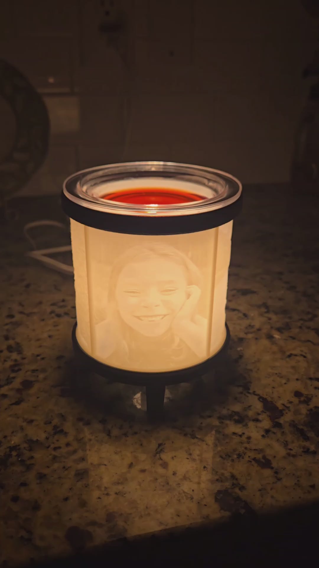 Wax Warmer - Custom Lithophane Lamp