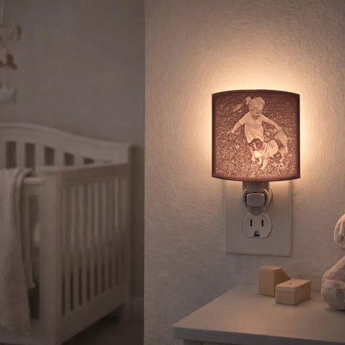 Lithophane Nightlight Burchfield Lamp Co.